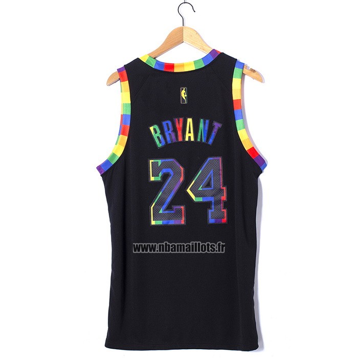 Maillot Los Angeles Lakers Kobe Bryant NO 24 Fashion Royalty 2022-23 Noir